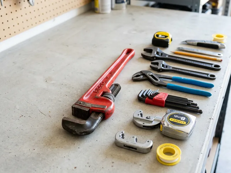 Professional plumbers in Goofy Ridge, IL equipped with top-tier tools for residential and commercial plumbing services.